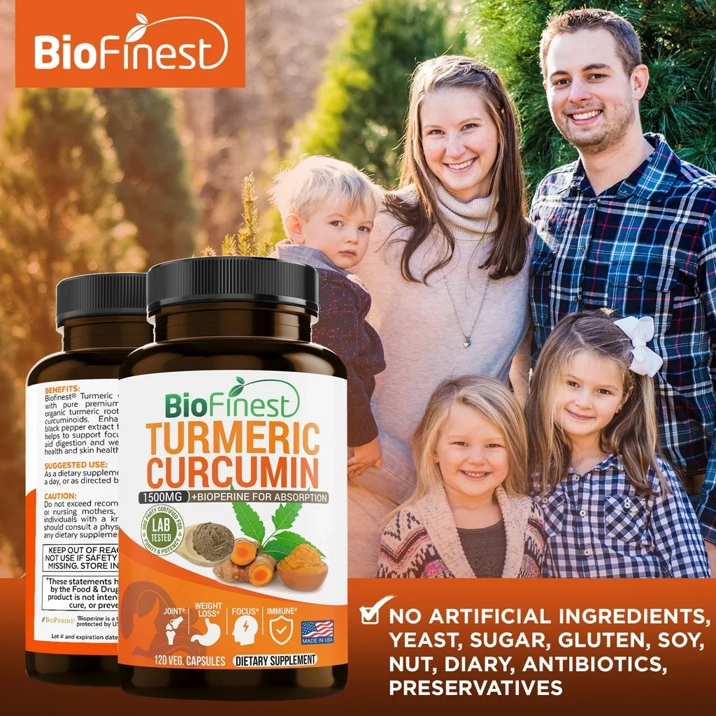 Biyofinest Kurkumin 1500 Mg %9 - Turmeric Curcumin Capsule incelemesi ve fiyatı